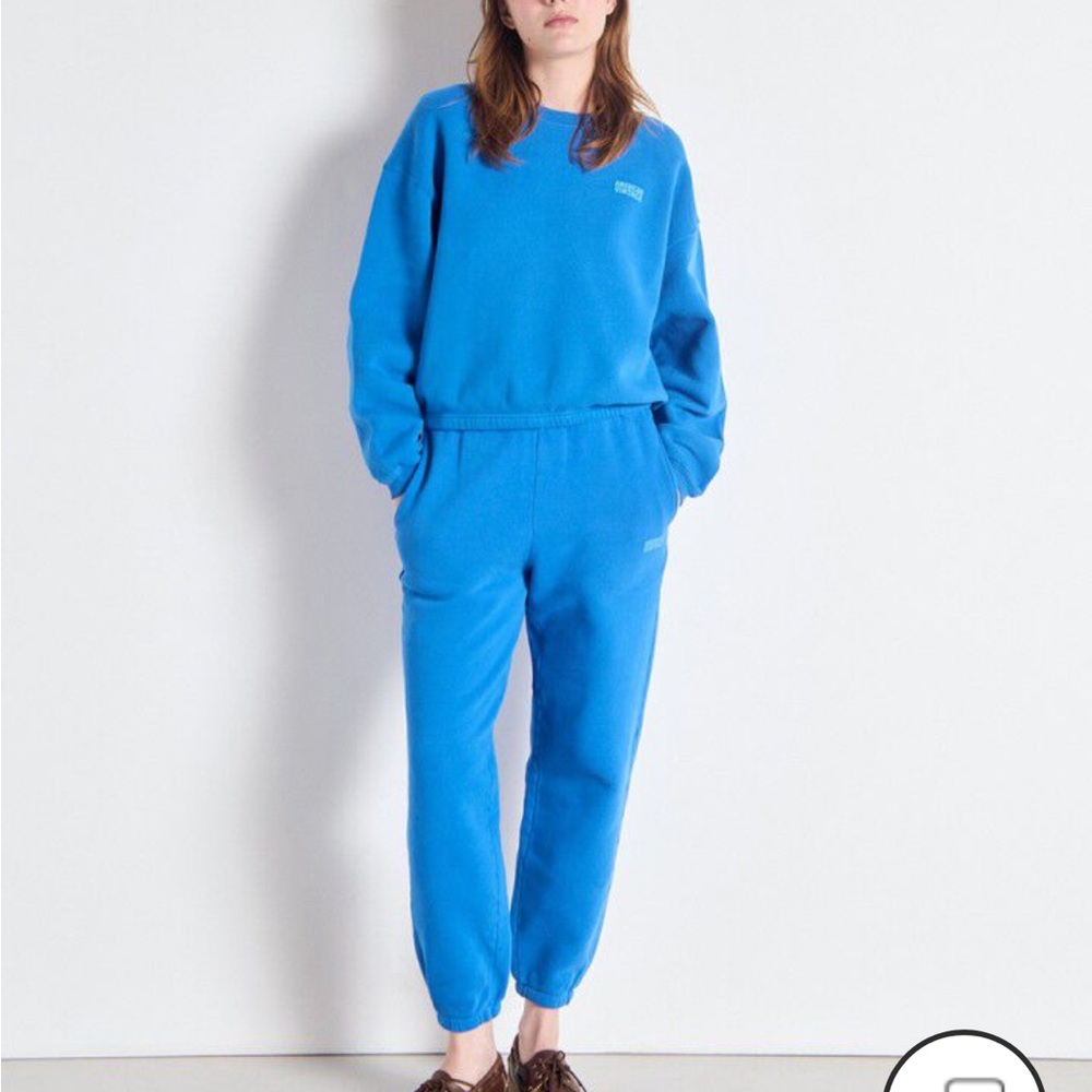 American Vintage Women’s Jogger Sweatpants. Light blue. Size S. New with tags.